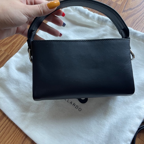 Andrés Gallardo Moon Face Leather Bag - Picture 5 of 9